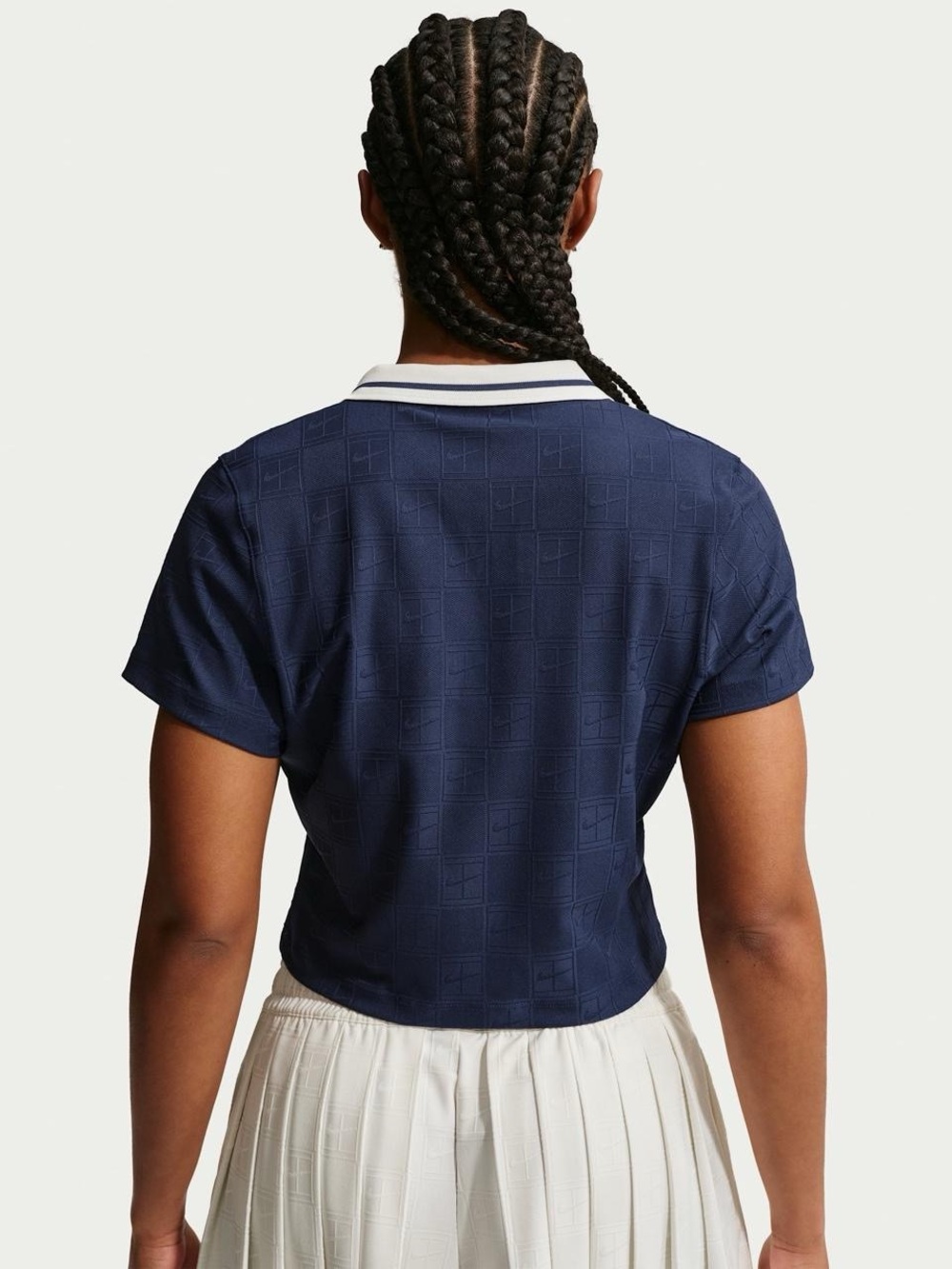 Nike court dri-fit collared tee - Picture 2 of 4